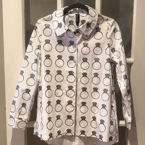 💍 NWOT: Diamond Girl l💎light weight jacket.